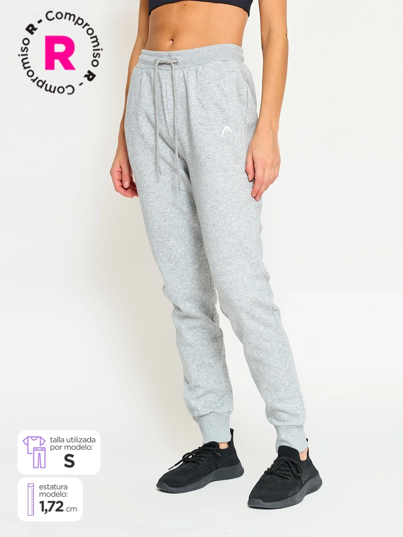 PANTALÓN DE BUZO MUJER HEAD PUÑO - 1