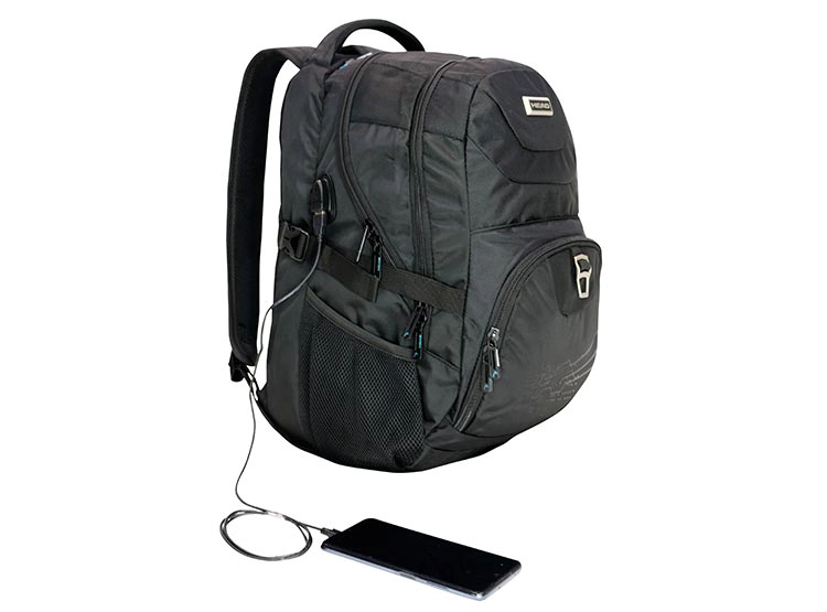 MOCHILA HEAD Q7 USB NEGRO - 11