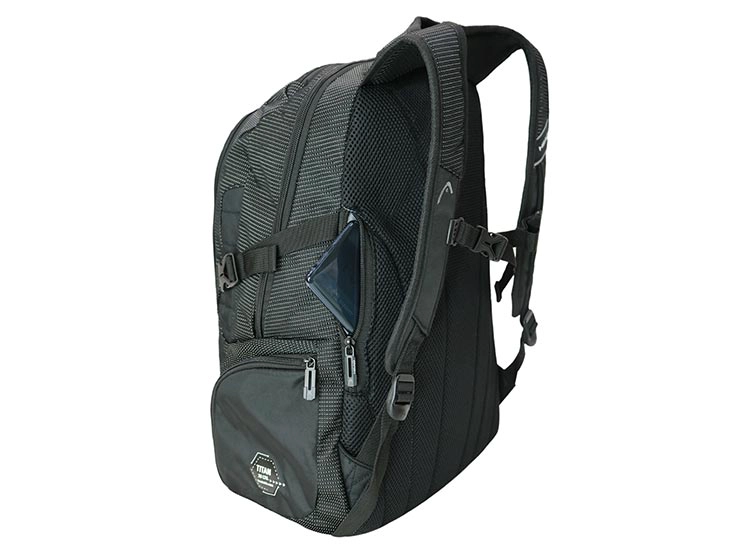 MOCHILA HEAD TITAN USB TWIN TONE NEGRO - 6