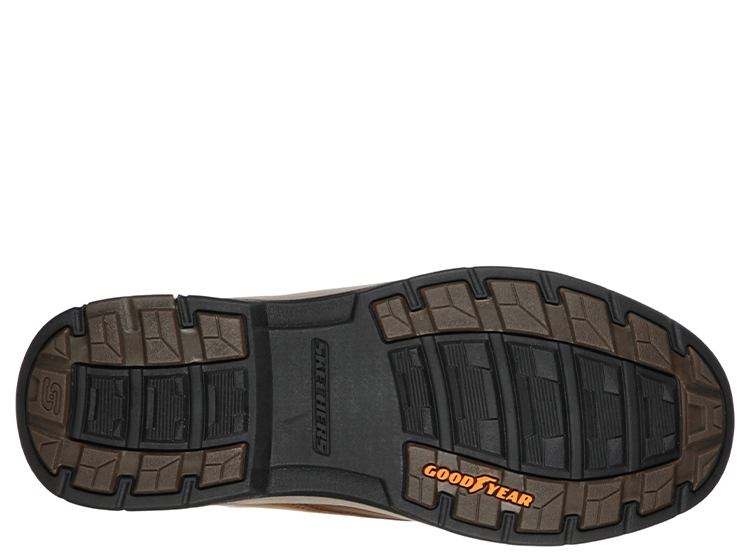 BOTINES CUERO HOMBRE SKECHERS CAFE SEGMENT 2.0 BROGDEN - 4