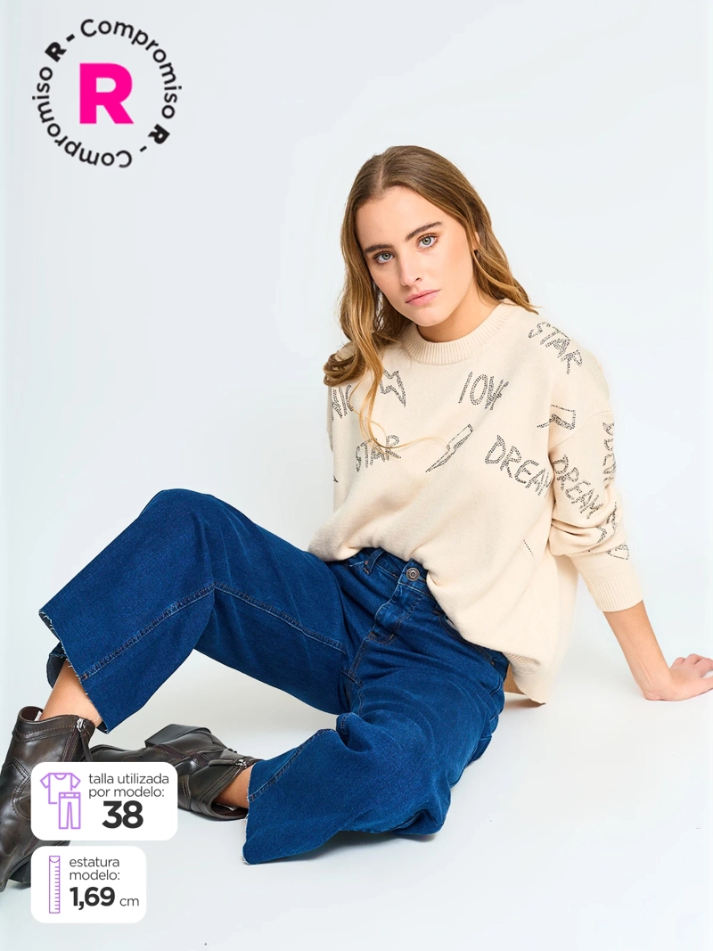 JEANS MUJER BARBADOS RECTO - 1