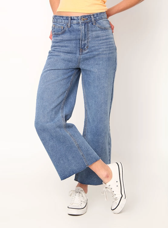 JEANS ALGODÓN MUJER INDEX CULOTTE - 2