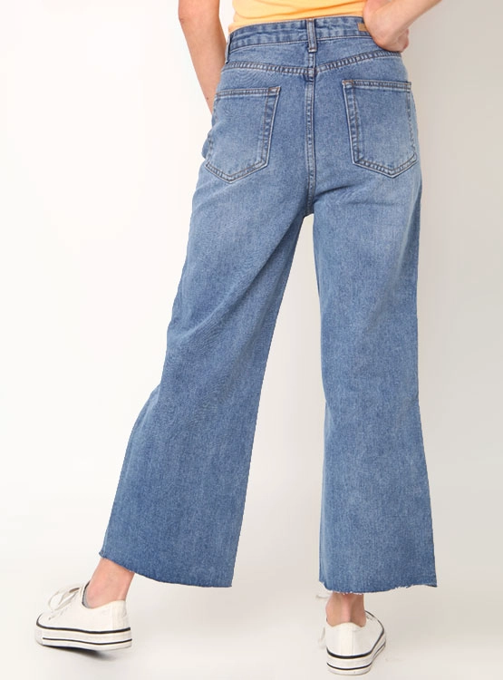 JEANS ALGODÓN MUJER INDEX CULOTTE - 3