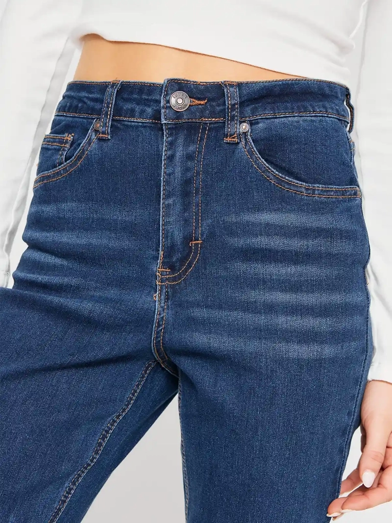 JEANS MUJER INDEX ALGODÓN FLARE BÁSICO - 4