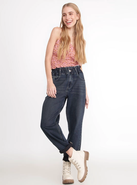 JEANS MUJER INDEX SLOUCHY - 1