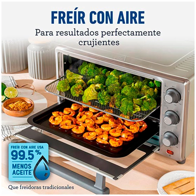 HORNO CON FREIDORA DE AIRE OSTER TSSTTVLS25 25 LITROS - 3