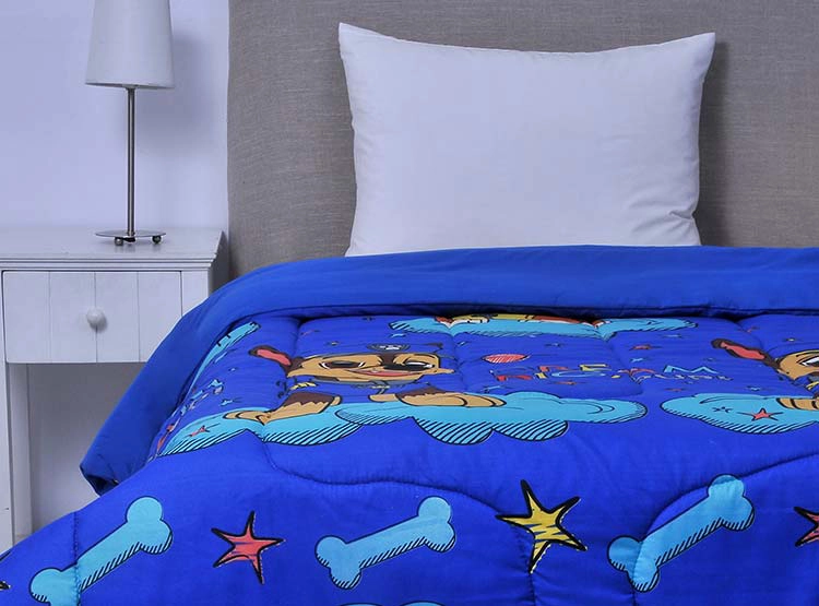 PLUMÓN MASHINI PAW PATROL KIDS 1.5 PLAZAS AZUL ESTAMPADO - 1