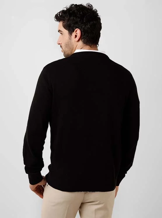 SWEATER REGATTA BÁSICO CUELLO EN V - 2
