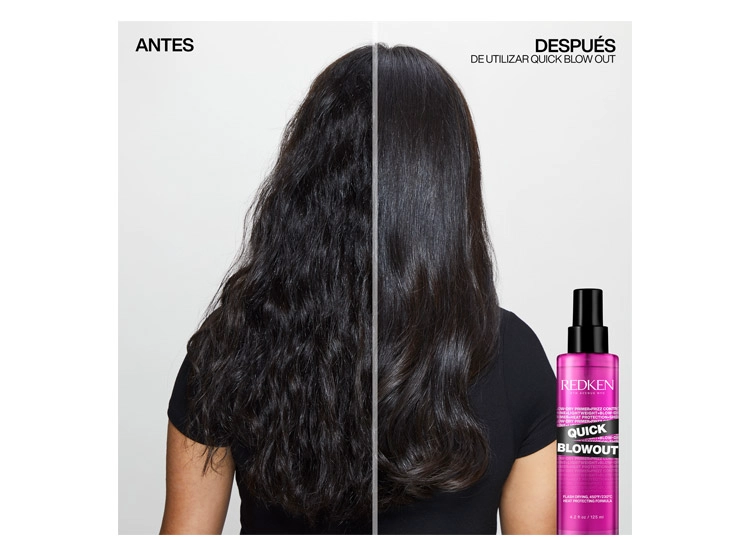 TRATAMIENTO CAPILAR REDKEN SPRAY PROTECTOR TÉRMICO SECADO RÁPIDO QUICK BLOW OUT 125 ML - 3
