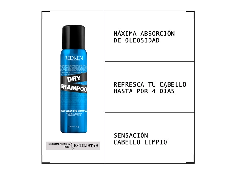 SHAMPOO EN SECO REDKEN DEEP CLEAN DRY SHAMPOO 150 ML - 2