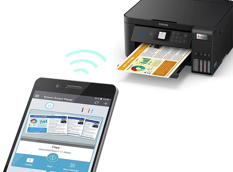 IMPRESORA MULTINFUNCIONAL EPSON INYECCIÓN TINTA L4260 WIFI - 4