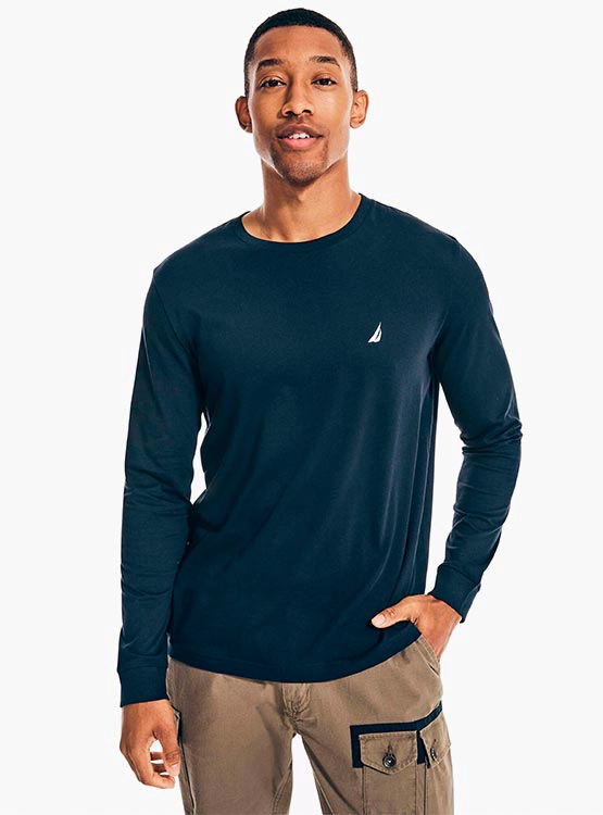 POLERA ALGODÓN HOMBRE NAUTICA CLÁSICA - 1