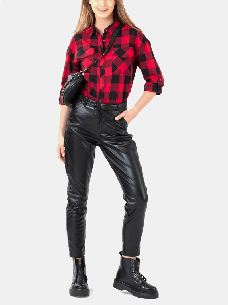 PANTALÓN MUJER ELLUS REGULAR FIT - 1