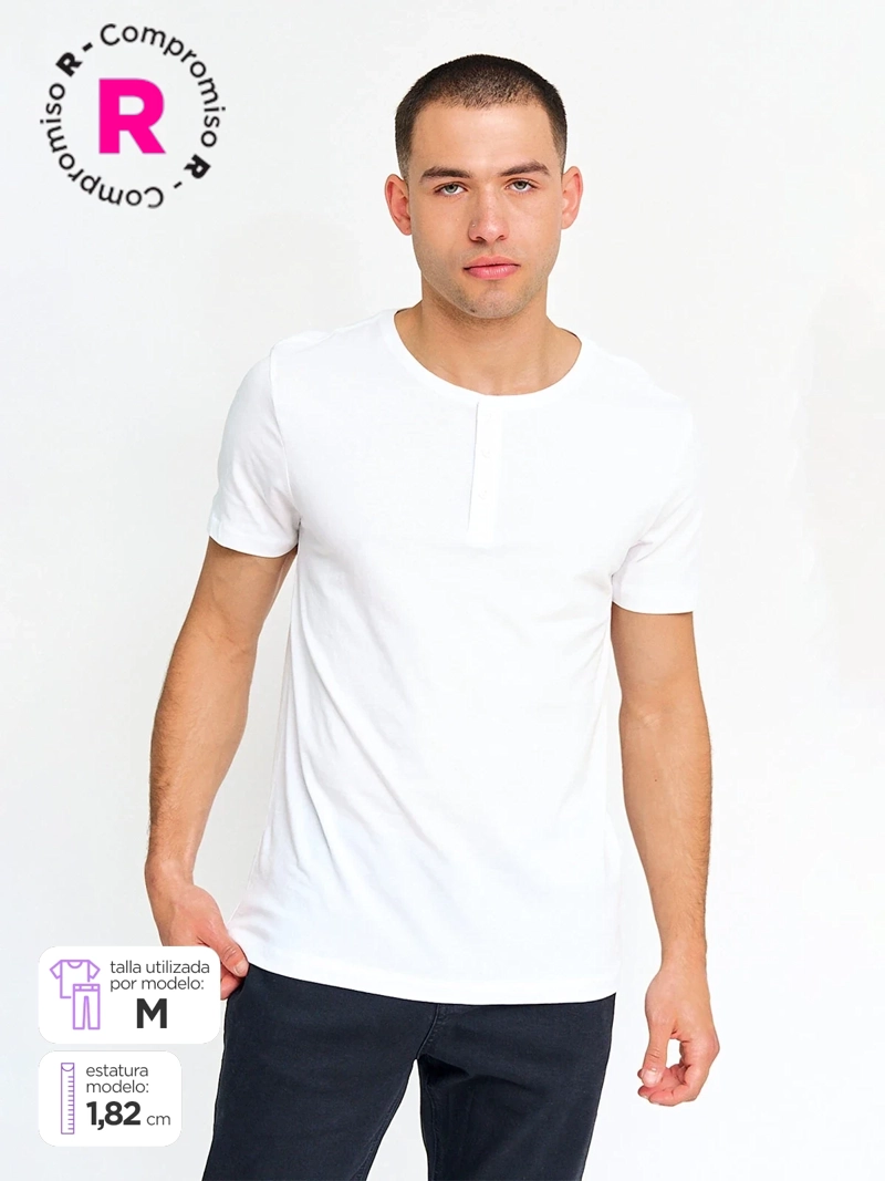 POLERA HOMBRE INDEX MANGA CORTA