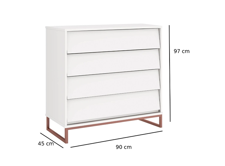 CÓMODA KIDSCOOL NOAH DESIGN 11029 BLANCO - 2
