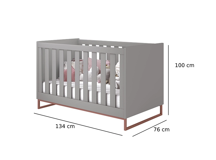CUNA KIDSCOOL 15245 NOAH DESIGN GRIS - 2