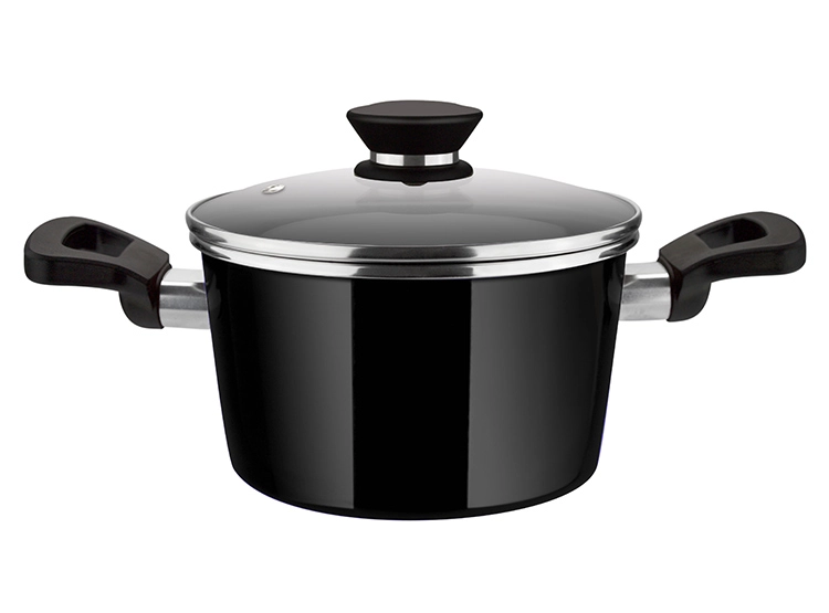 BATERÍA DE COCINA MAGEFESA CORAL NEGRO 7 PIEZAS - 2