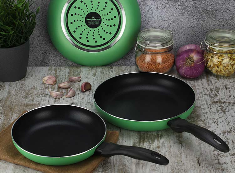 SARTEN MAGEFESA FORZA 28 CM ALUMINIO VERDE MENTA - 5
