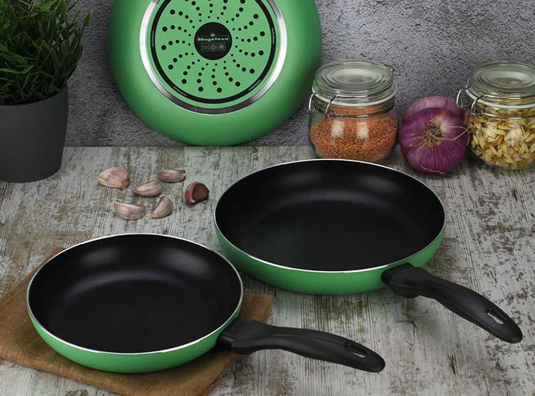 SARTEN MAGEFESA FORZA 30 CM ALUMINIO VERDE MENTA - 5