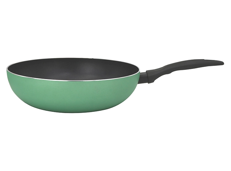 WOK MAGEFESA FORZA 28 CM ALUMINIO VERDE MENTA - 1