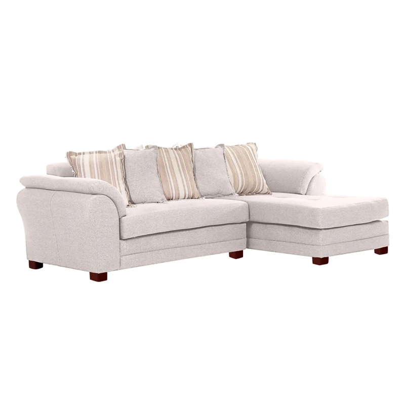 SOFÁ SECCIONAL LIVING FACTORY MUSTANG DERECHO 5 CUERPOS LINO - 4