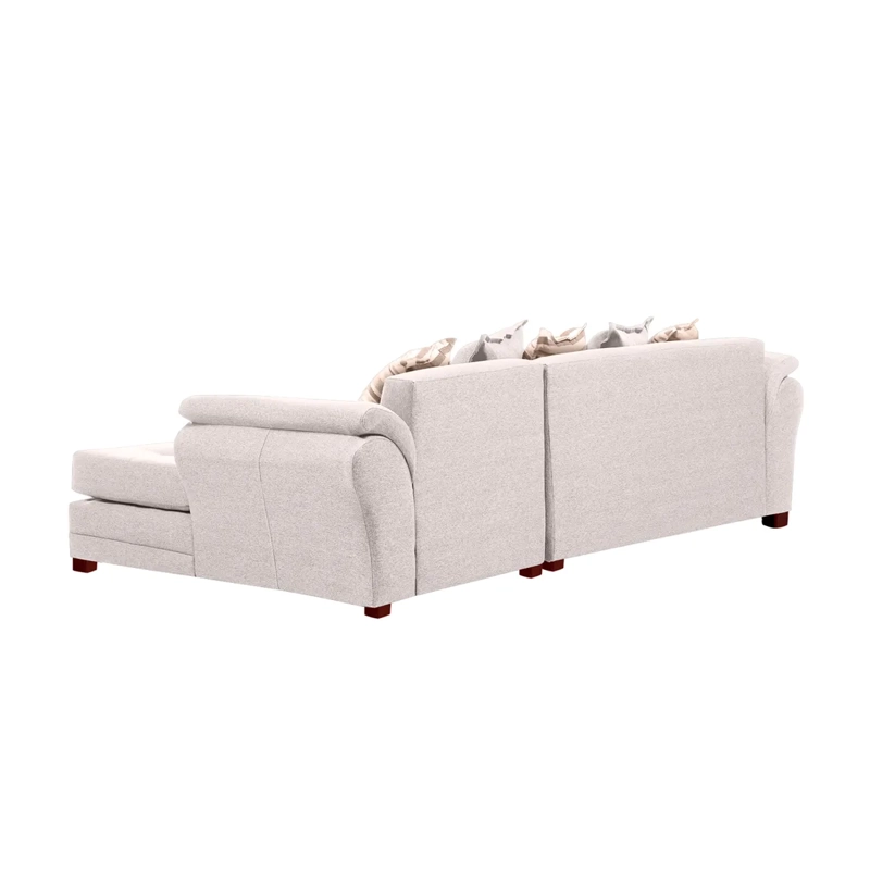 SOFÁ SECCIONAL LIVING FACTORY MUSTANG DERECHO 5 CUERPOS LINO - 6
