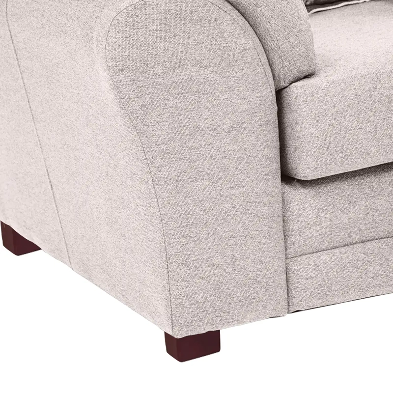 SOFÁ SECCIONAL LIVING FACTORY MUSTANG DERECHO 5 CUERPOS LINO - 8