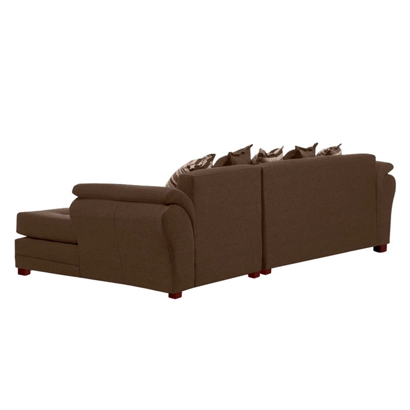 SOFÁ SECCIONAL LIVING FACTORY MUSTANG DERECHO 5 CUERPOS LINO - 6