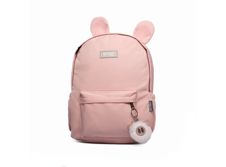 MOCHILA POP STREET MINIMALISTA OREJAS ALMENDRA - 1