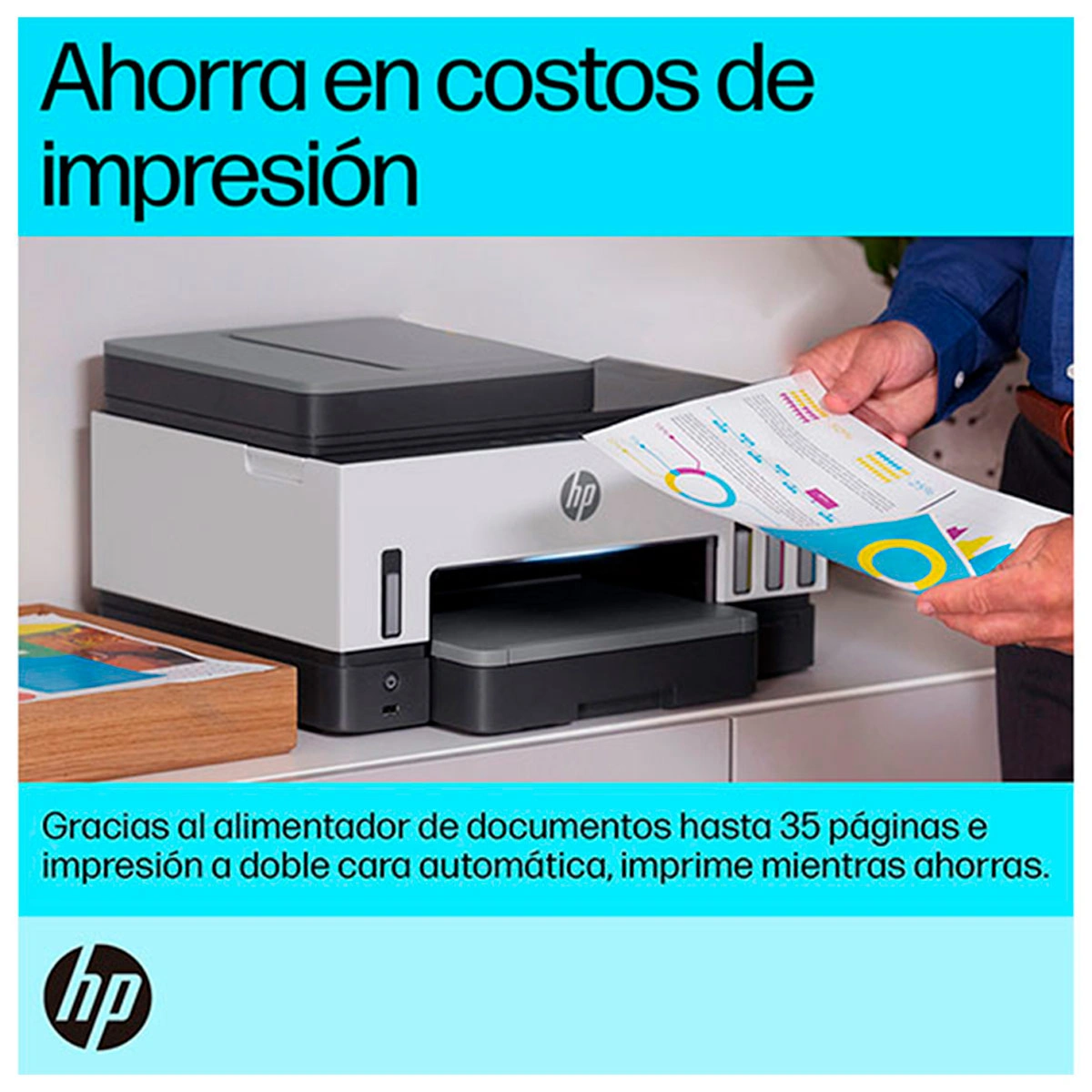 IMPRESORA MULTIFUNCIONAL HP SMART TANK 790 WIFI DUPLEX ADF - 7