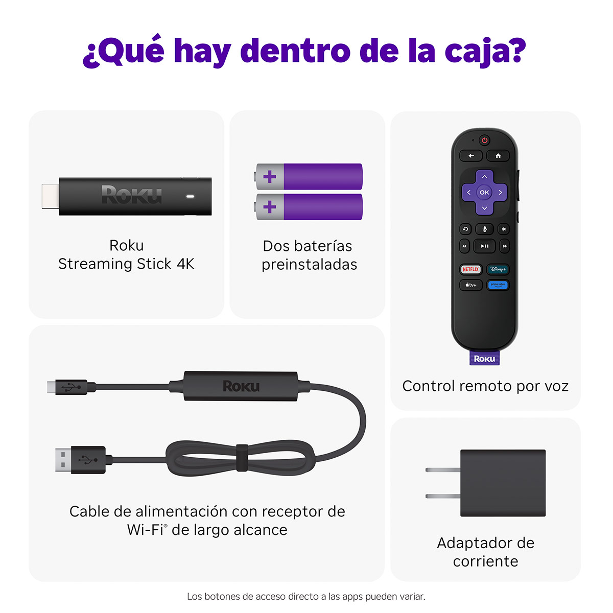 ROKU STREAMING STICK 4K - 9