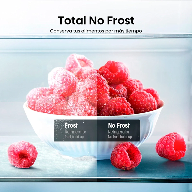 REFRIGERADOR SIDE BY SIDE HISENSE RC-70WS 535L NO FROST ACERO - 7