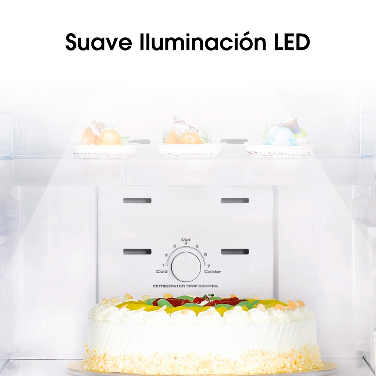 REFRIGERADOR TOP FREEZER HISENSE RD-27DR 205L FRIO DIRECTO PLATA - 8