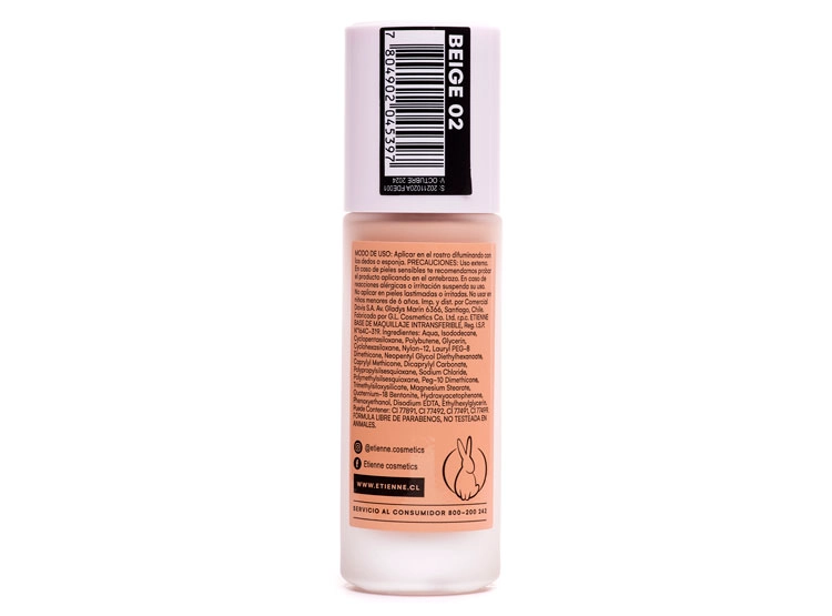 BASE DE MAQUILLAJE ETIENNE XTRA LASTING 02 - 2