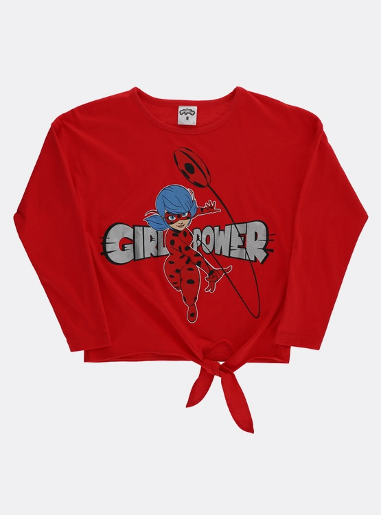 POLERA MANGA LARGA LADY BUG - 1