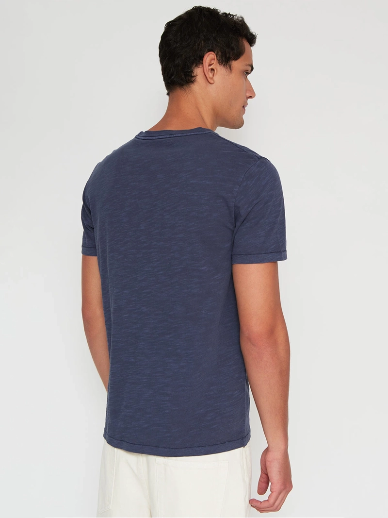 POLERA HOMBRE ROBERT LEWIS ALGODÓN CUELLO REDONDO MANGA CORTA - 2