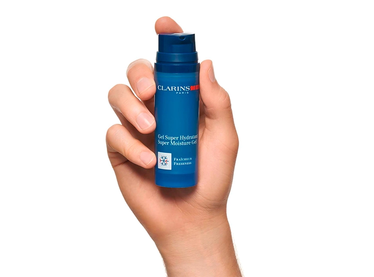 GEL FACIAL CLARINS HIDRATANTE SÚPER HOMBRES 50 ML - 4