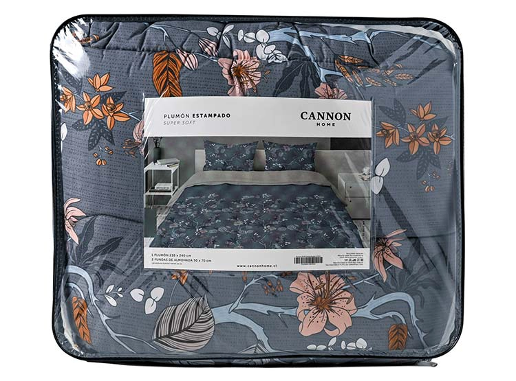 PLUMÓN CANNON BLUEJAY 1.5 PLAZAS MICROFIBRA MULTICOLOR ESTAMPADO - 5