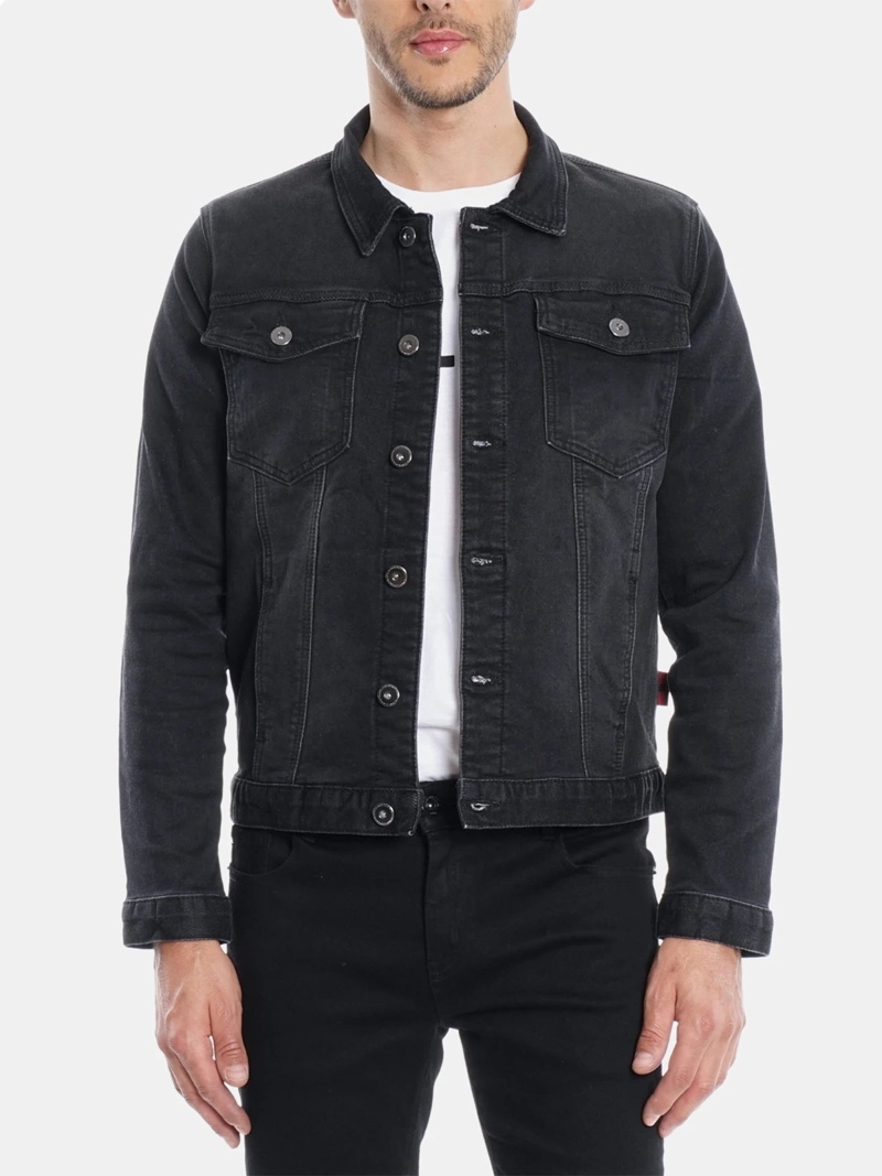 CHAQUETA HOMBRE ELLUS ALGODÓN DENIM - 1