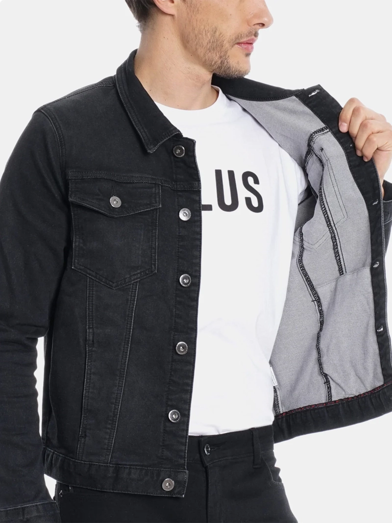 CHAQUETA HOMBRE ELLUS ALGODÓN DENIM - 4