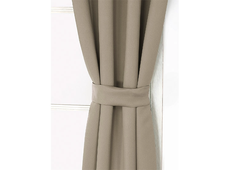 SET CORTINA DORAL VICTORIA BLACKOUT TEJIDO TAUPE - 2