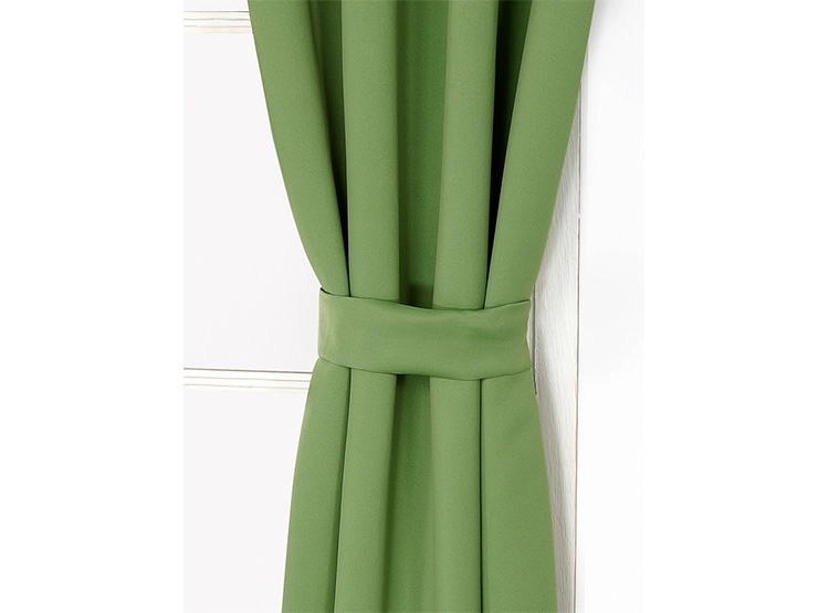 SET CORTINA DORAL VICTORIA BLACKOUT TEJIDO VERDE - 2