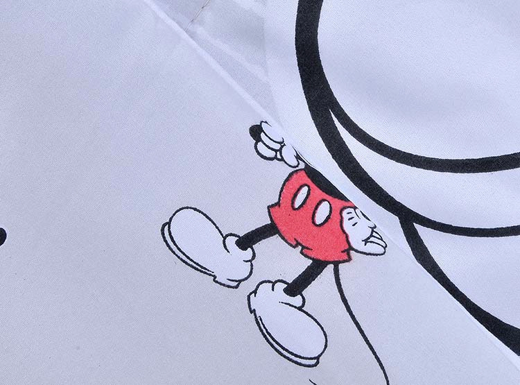 PLUMÓN MASHINI DISNEY MICKEY ORIGINAL 1.5 PLAZAS GRIS CLARO ESTAMPADO - 3