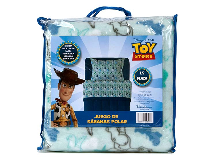 JUEGO DE SABANAS DISNEY POLAR TOY STORY REX 1.5 PL - 3