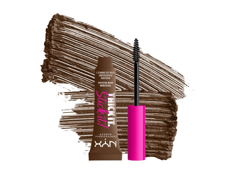 MÁSCARA DE CEJAS NYX THICK IT STICK IT BRUNETTE 7 ML - 4
