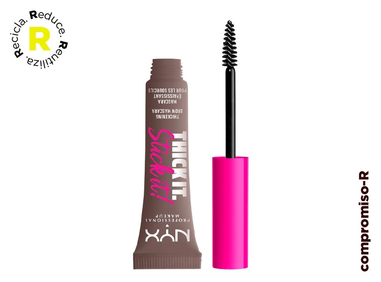 MÁSCARA DE CEJAS NYX THICK IT STICK IT COOL ASH BROWN 7 ML