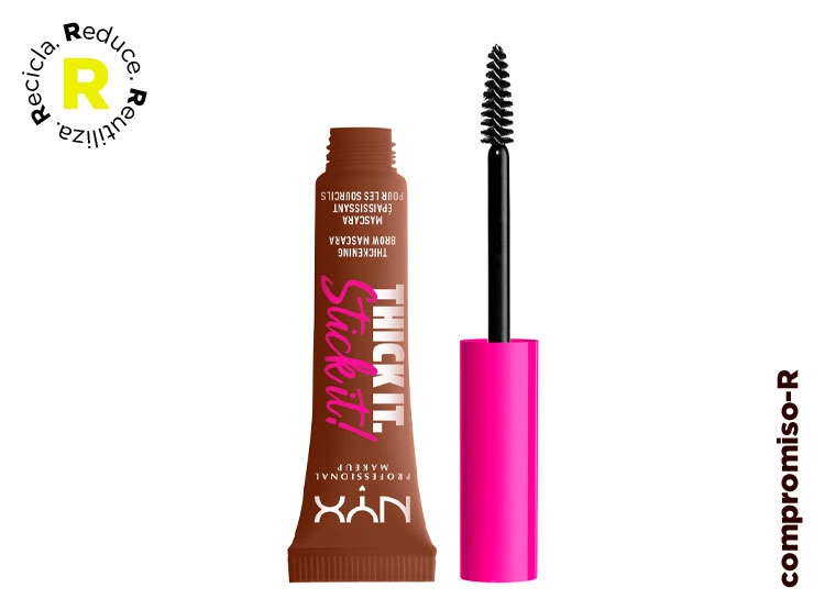 MÁSCARA DE CEJAS NYX THICK IT STICK IT RICH AUBURN 7 ML