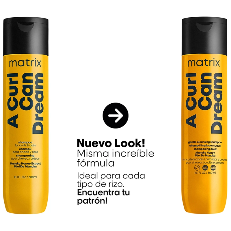 SHAMPOO MATRIX PROFESIONAL LIMPIEZA PROFUNDA CABELLO RIZADO A CURL CAN DREAM 300 ML - 2