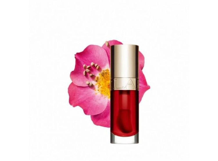 BÁLSAMO LABIAL CLARINS LIP COMFORT OIL 5 STRAWBERRY 12 ML - 3