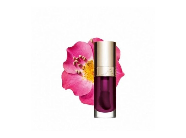 BÁLSAMO LABIAL CLARINS LIP COMFORT OIL 8 PLUM 12 ML - 4